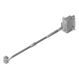 ESX Cable Assembly 2C DB25M-JST earth+signal 0.18m