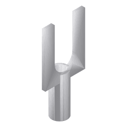 DIN 46226 — Fork Terminal 0.5–1.0 mm² M3