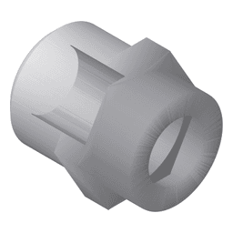 ESX Straight Backshell M20×1.0 with Strain Relief