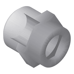 ESX Straight Backshell M25×1.0 with Strain Relief